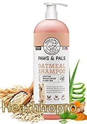 Organic Oatmeal Dog Shampoo and Conditioner 100% Natural