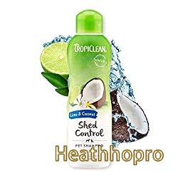 TropiClean Lime & Coconut Shed Control Shampoo